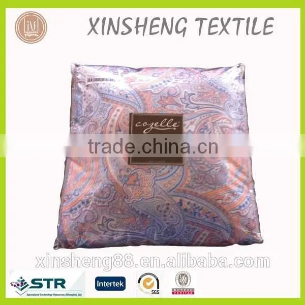 Microfiber Queen Size Printed Coverlet Set 3pcs