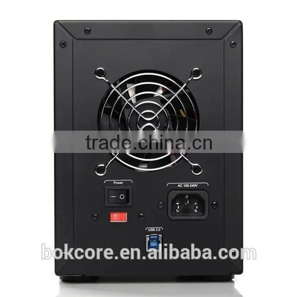 New Product 4-bay 3.5inch SATA HDD Enclosure Box With Raid Function photo-3