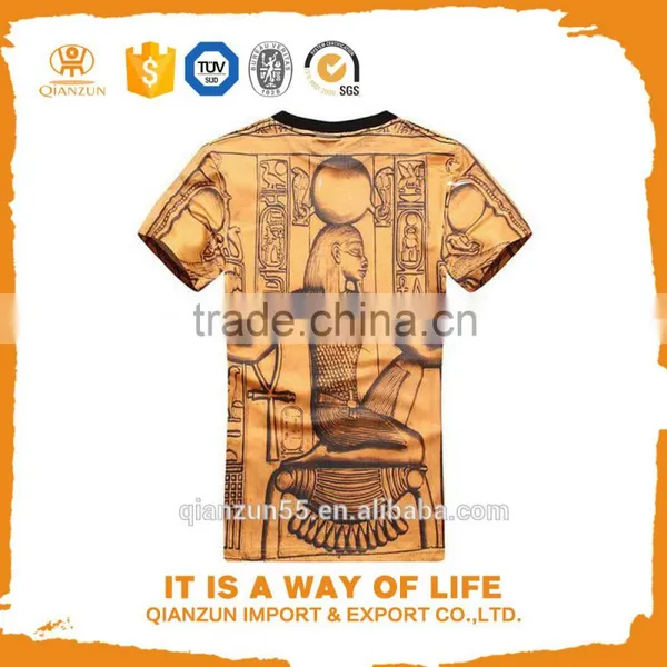Dry Fit Rock 60% Cotton 40% Polyester Manufacture Wholesale Egyptian Cotton T-shirts photo-2