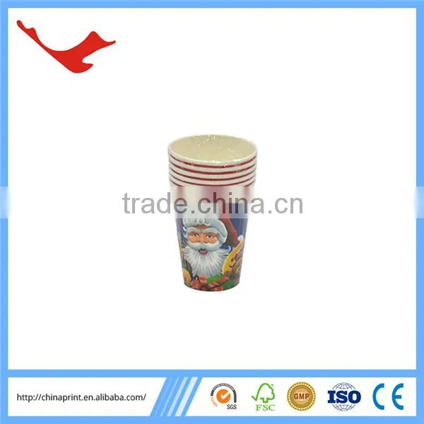 010 New Design Snowman Santa Claus Paper Cup photo-3