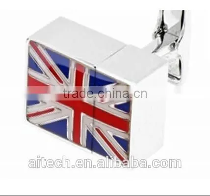 Novel Gift Cufflink USB Perfect Promotional USB Flash Drive photo-2