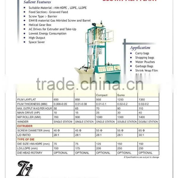 Monolayer Extrusion Machine photo-3
