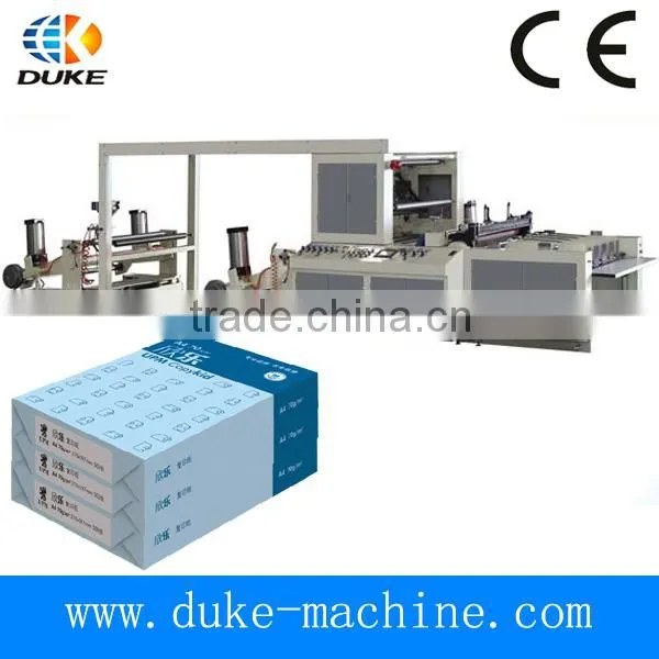 DK-1300/1100 High Capacity Automatic Two Rolls Feeding Roll Paper Cutting Machine/ A3/A4 Paper Cutting Machine