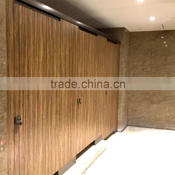 Sunleaf Hot Sale 36mm Cubicle Toilet Partition Compact HPL for Toilet Partition photo-2