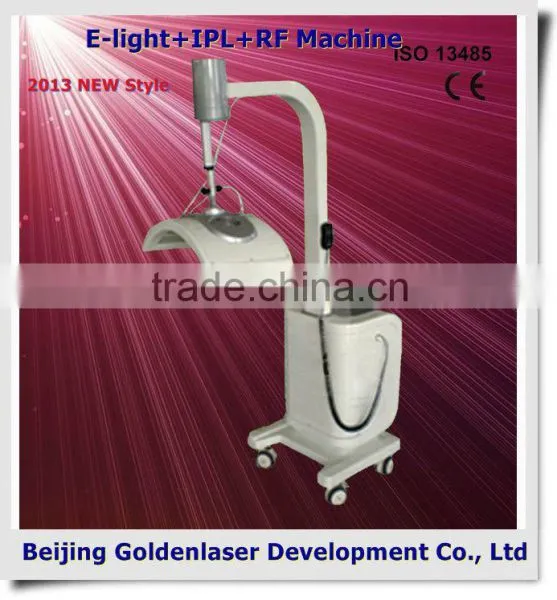 2013 New design E-light+IPL+RF machine tattooing Beauty machine console table with mirror