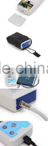 High Quality Portable Color Big LCD Digital Hospital Blood Pressure Monitor for Ambulatory photo-4
