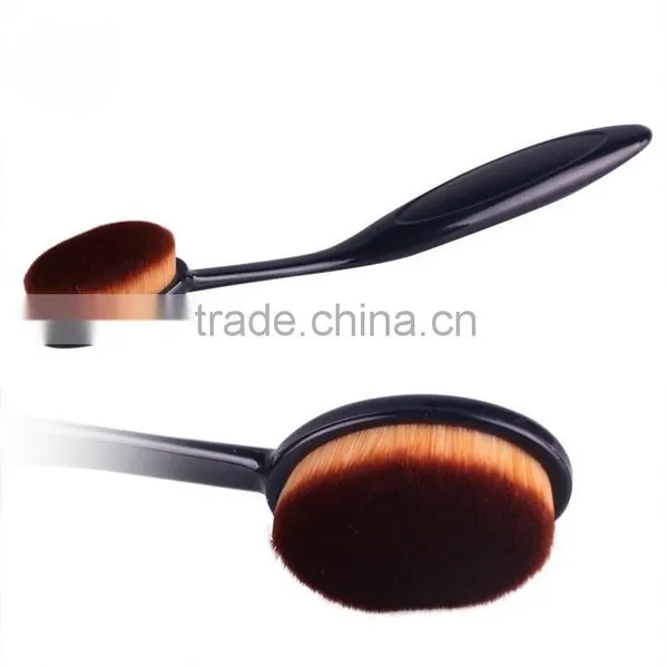 High Quality Big Size Long Handle Plastic Nylon Toothbrush Style Foundation Brushes; Different Makeup Brushes photo-2