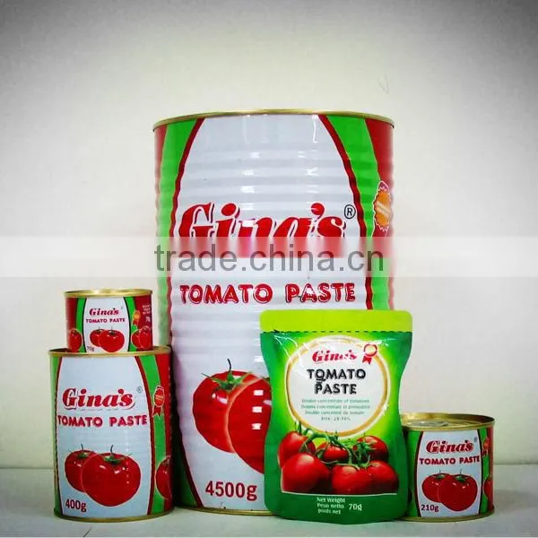 Oem Brand Canned Cold Break Tomato Paste Tomato Ketchup Packaging photo-2