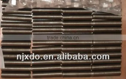 317L ss stud bolts thread rod u bolt and nut hex cap bolt