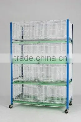 Metal Cage (Foldable) For Pigeon Metal Cage