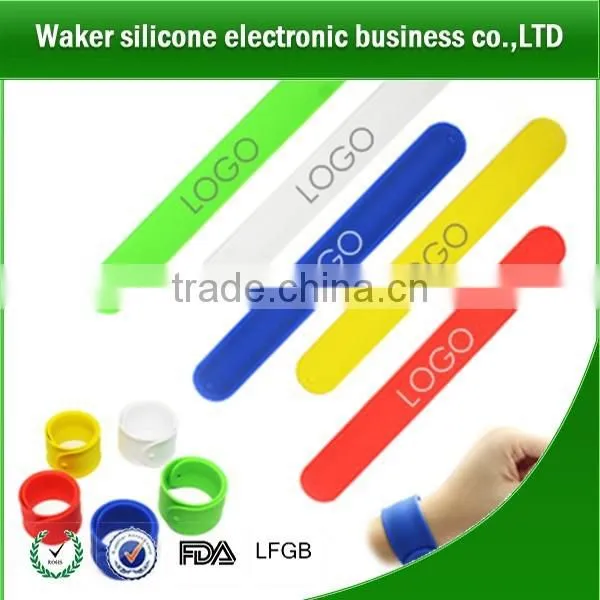 Personalized Silicone Bracelets,bulk Cheap Silicone Wristbands, Silicone Slap Bracelet photo-4