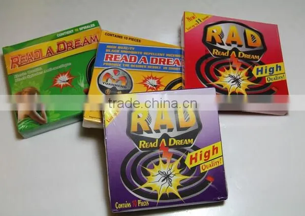 RAD China Fujian Factory Black Mosquito Killer Mosquito Repellent Incense Mosquito Coil photo-4