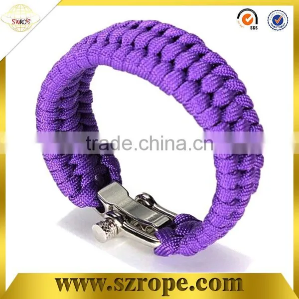 100% Polyester Braided Bracelet photo-2