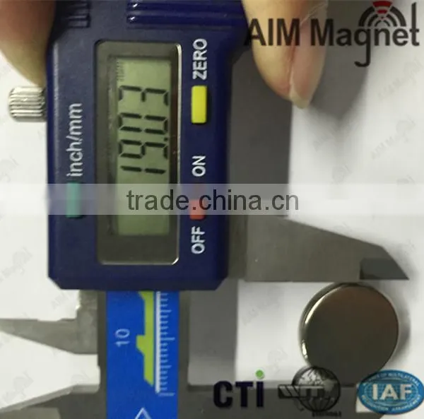 Disc / Round Sintered Permanent Neodymium Magnet photo-2