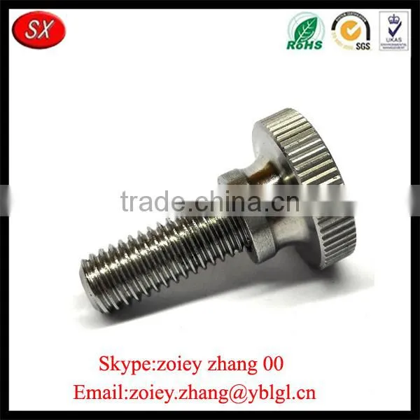 China Supplier Custom Nonstandard M3-M10 Flat Head Thumb Screws photo-5
