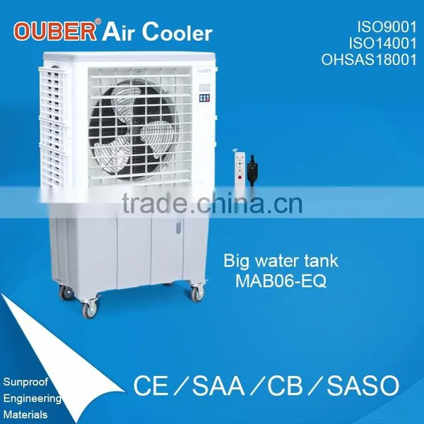 Dubai Plastic Body Portable Air Cooler Evaporative Cooling Desert Water Air Cooler