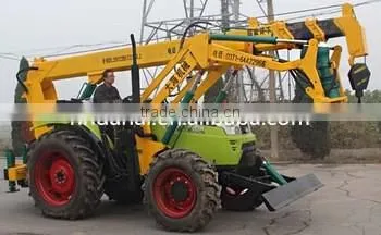 Earth Digger Digging Hole for Pole at Length 12-15 m photo-5