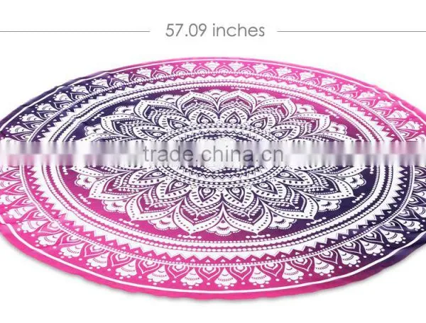 1PC Printed Compressed Mat Camping Microfiber Fabric Portable Lightweight Swimming Pad Mat Cushion photo-6