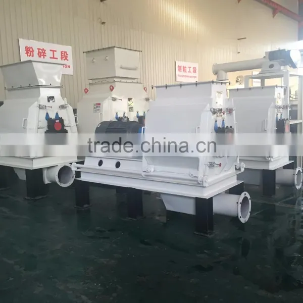 Wood Chips Sawdust Machine Grains Straw Hammer Mill for Sale photo-5
