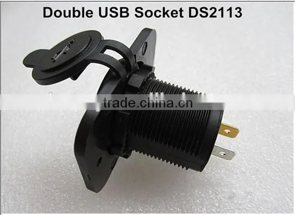 Panel Mount Dual USB Socket photo-2
