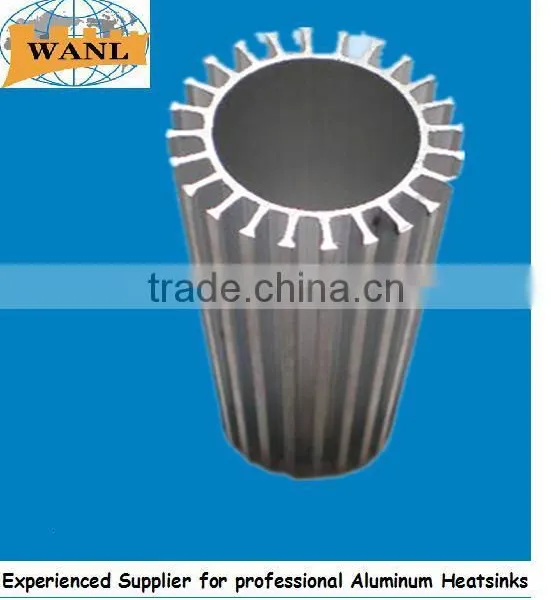 Hot Selling 6063 Aluminum Heat Pipe Heat Sink photo-2