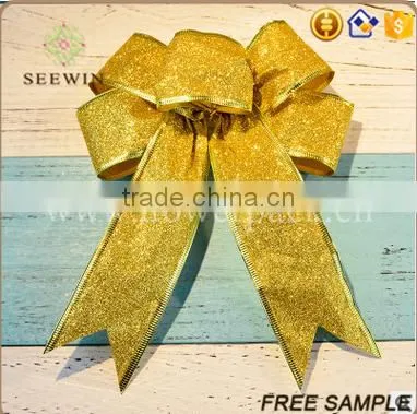 Decorative Glittering Ribbon Bow photo-3
