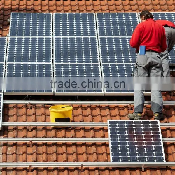 it Can Depend on Clients Request to Design Grid Solar System Without Battery 5000w photo-2