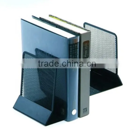 High Quality Black Metal Unique Modern Bookends photo-2
