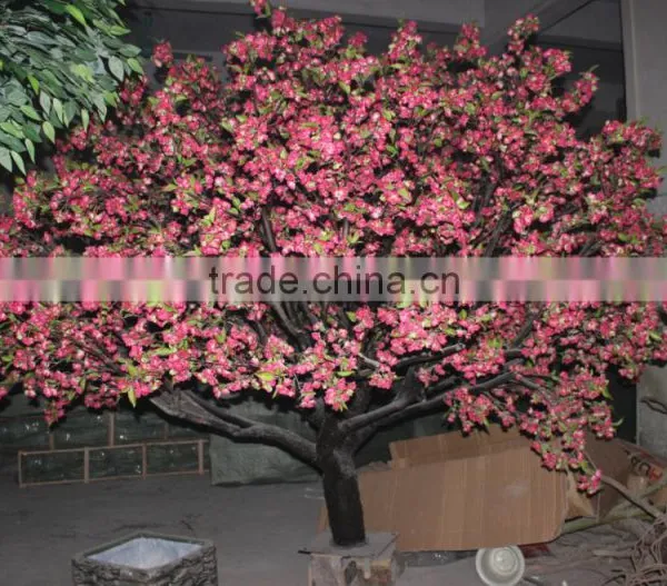 Cherry Blossoms Artificial Floral Tree Decorations,Fake Cherry Blossom Tree For Sale photo-4