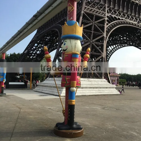 Outdoor Fiberglass Soldier Decoartion photo-5