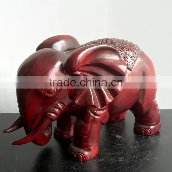 Polyresin Small Elephant Statue Decoration photo-5