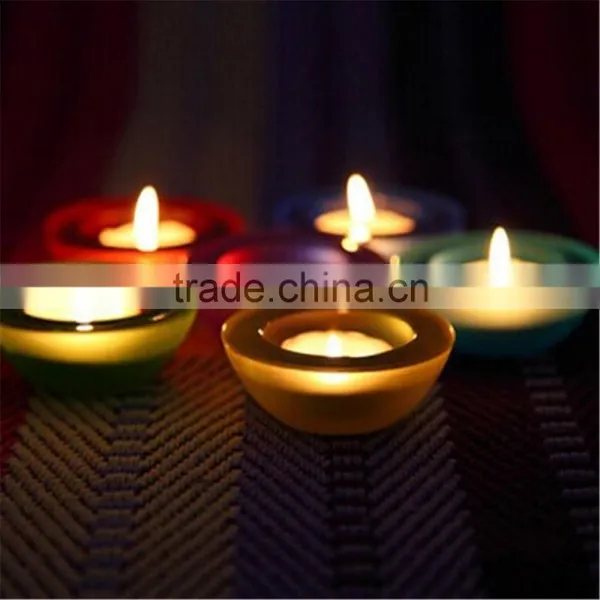 Sprayed Colorful Votive Glass Candle Holder Cheap Price High Quality photo-2