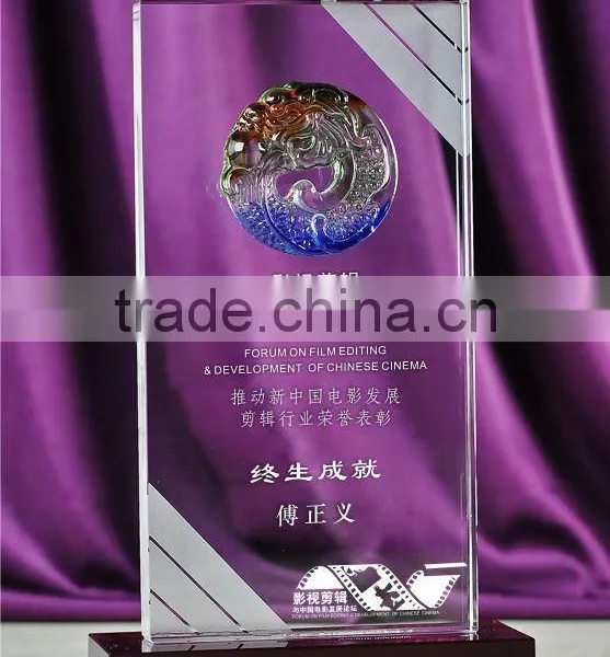 Professional OEM Custom Engraved Crystal Trophy and Award, Fashionable Crystal Trophy Souvenir, Optical Crystal Trophy Cups photo-4
