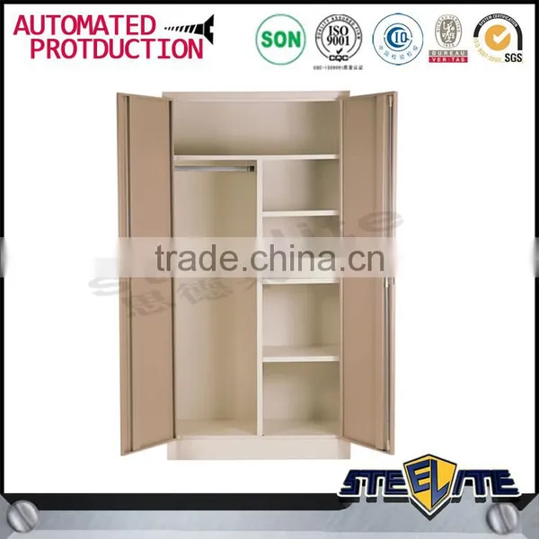 Customized Different Colour Painting Steel Almirah Wardrobe photo-2