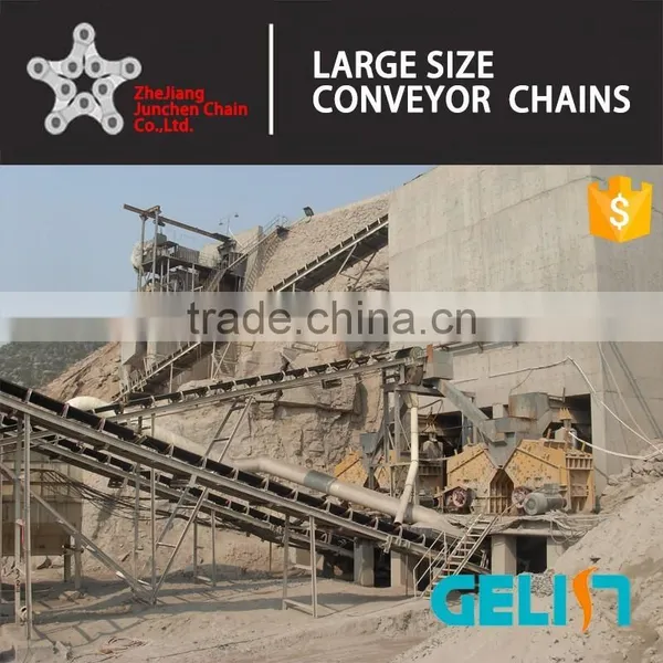 C45 40Cr OEM Manufacturing PL Series Large Size Bucket Elevator Chain photo-5