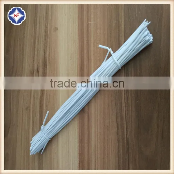 Single Wire Heavy Duty Plastic Oval White Twist Ties for Electric Wire photo-2