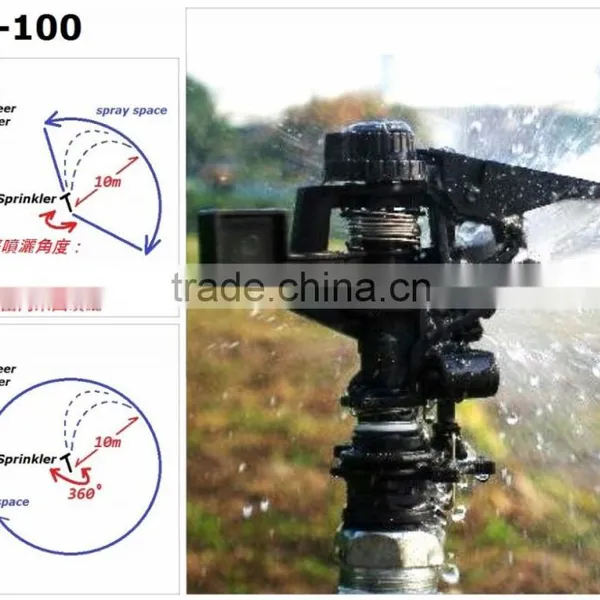 1/2"male Plastic Impulse Sprinkler Farm Irrigation Sprinkler photo-3