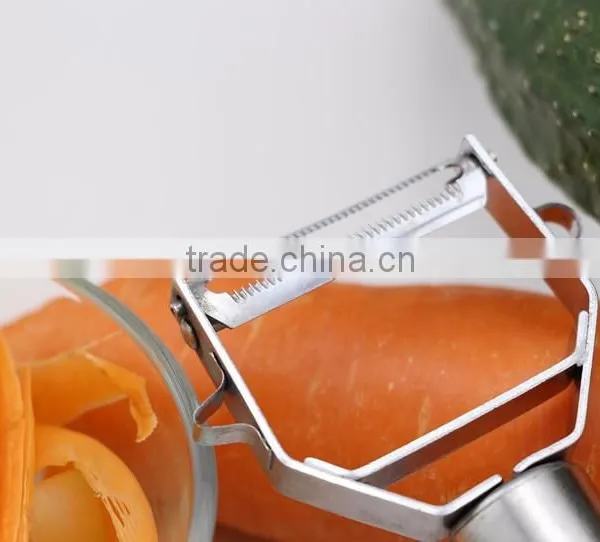 Stainless Steel Single Blade Peeler for Vegetables photo-2