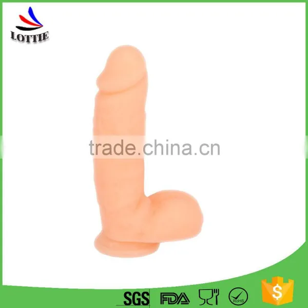 Realistic Silicone Big Penis for Women, Dildos Soft Silicone Vibrating Dildos, Silicone Sex Toys for Ladis photo-5