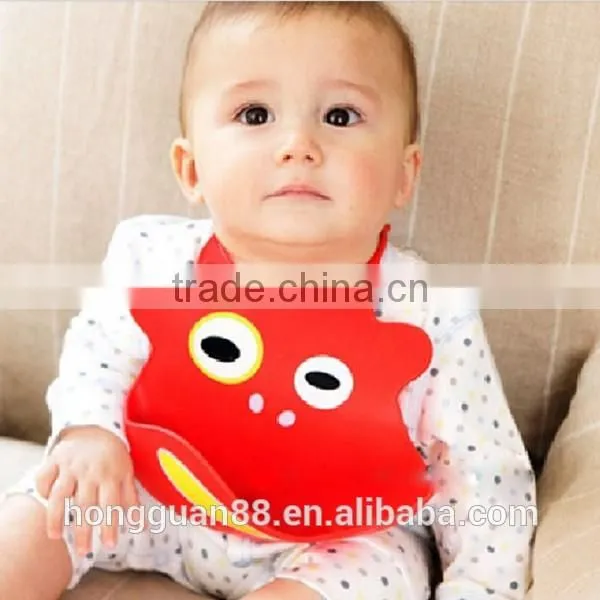 Hot Selling Colorful Baby Bibs, Rubber Baby Bibs ,silicon Baby Bibs photo-3