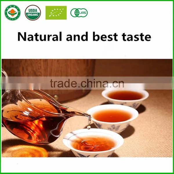 Wholesale Mellow Taste Weight Lose Loose Puerh Tea Highly Welcomed Detox Tea Yunnan Famous Ripe Royal Puer Tea photo-3