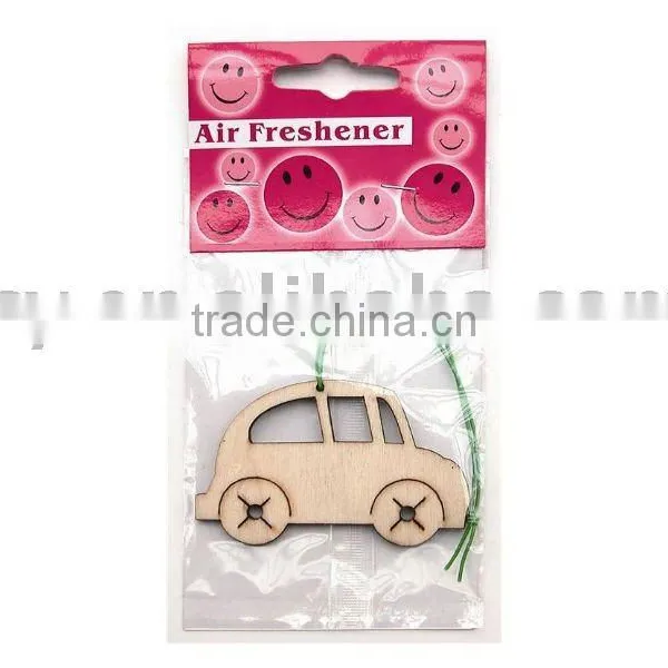 2015 Die Cut Car Shaped Wood Air Freshener