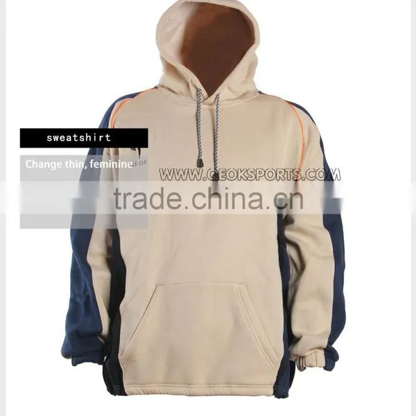 Customized Men Crewneck Sweatshirt With Pockets photo-3