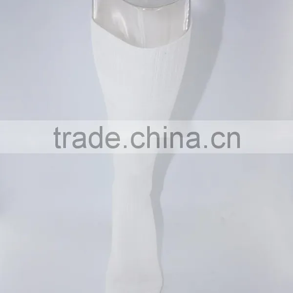 White Knee High Dri Fit Football Socks or Soccer Socks photo-2