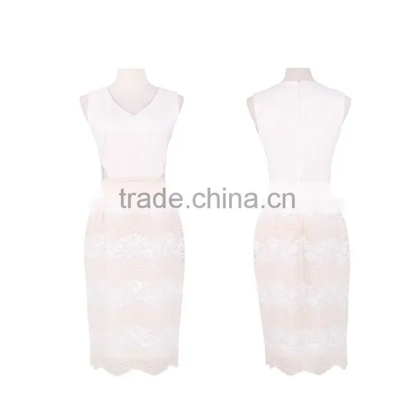 2015 Hot Selling Fashion Elegant Ladies Smart Casual Dress Guangzhou photo-5