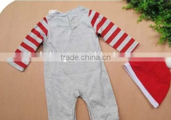 2015 New Winter Children Christmas Clothing Baby Rompers Kids Jumpsuits photo-4
