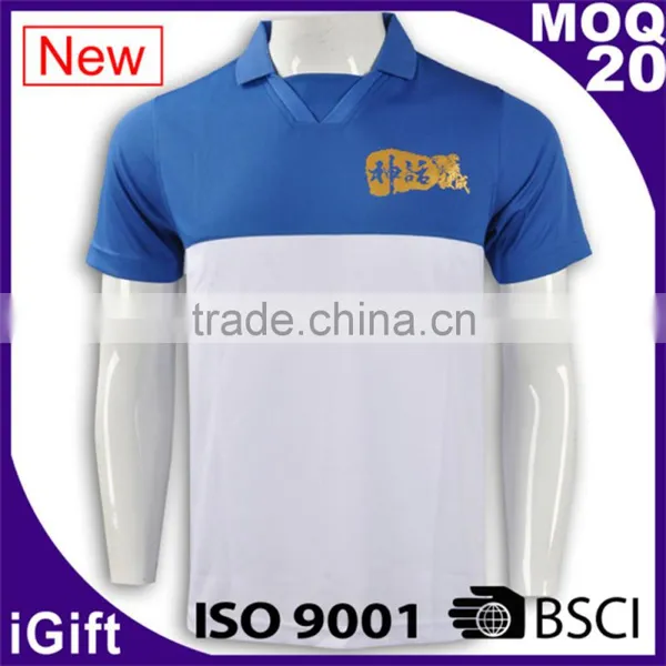 Stand Collar Button Polo Shirt Short Sleeve Shirt photo-6