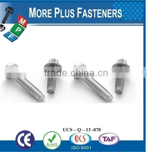 Made in Taiwan Carbon Steel Self Tapping Thread Rolling Tapping Screw Taptite Screw photo-4