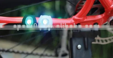 Silicone Material Led Bike Lights Good Quality Led Bike Flashlight