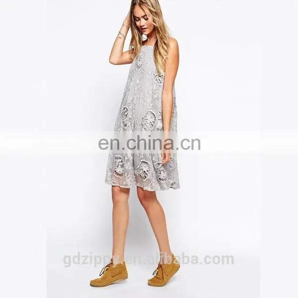 Express Clothing Women Dress With Lace Appliqued photo-2